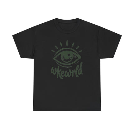 Eye Graphic Tee — 'Woke World' Retro Eye Illustration T‑Shirt