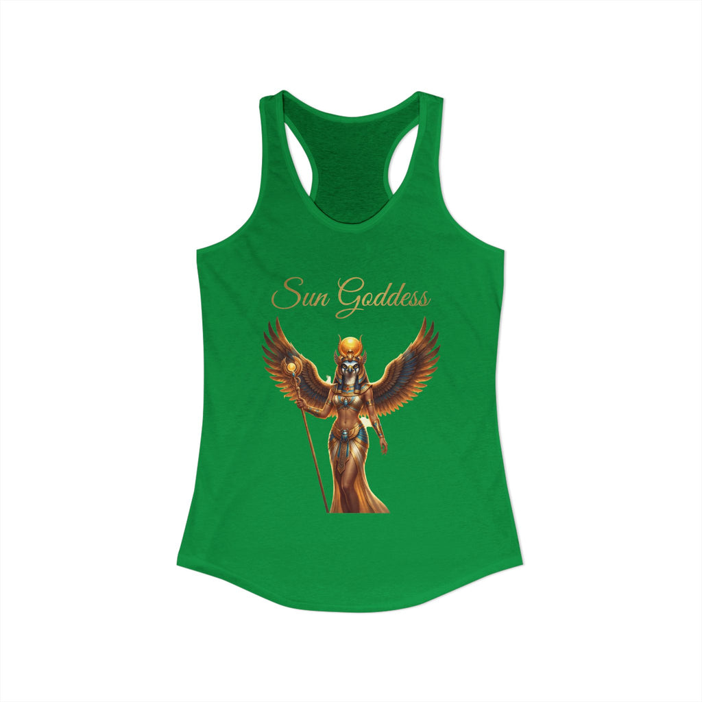 sun Goddess Racerback Tank