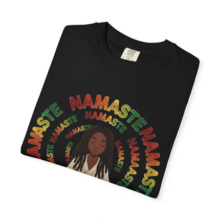 Namaste Meditation T-Shirt — Peaceful Yoga Graphic Tee