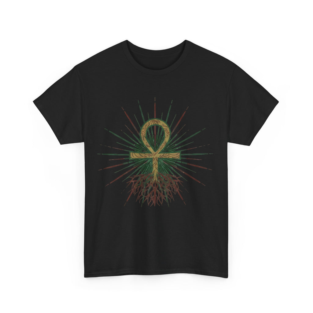 Root Chakra Grounded Ankh T-Shirt (Unisex)