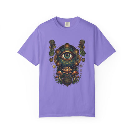 Geometric Eye Themed T-Shirt