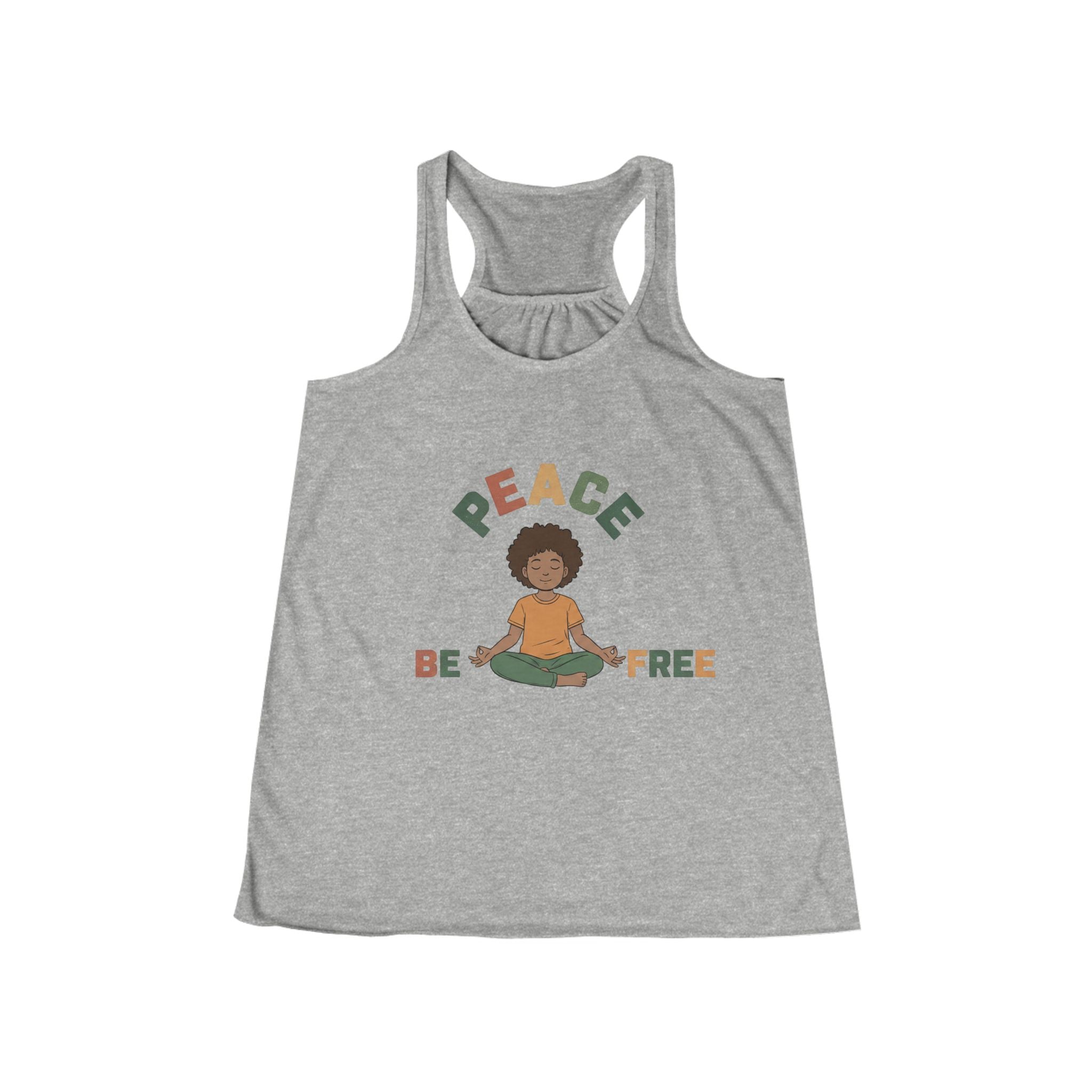 Enlightened Meditation Vibes Women's Tank Top #4
