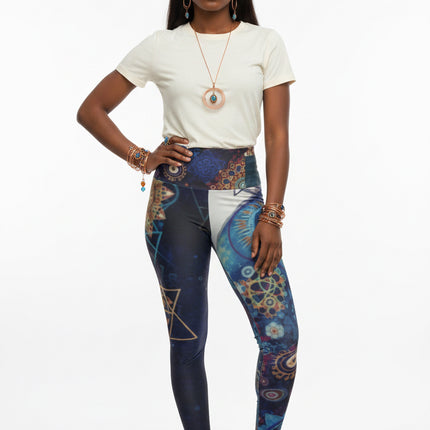 Enlightened Psychedelic Vision All-Over Leggings #3