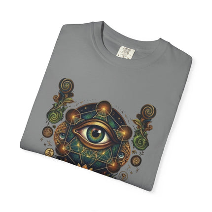 Geometric Eye Themed T-Shirt