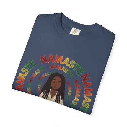 Namaste Meditation T-Shirt — Peaceful Yoga Graphic Tee