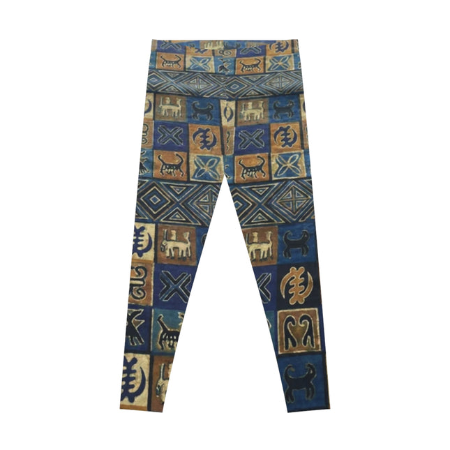 garment print Leggings — Vintage Egyptian Art All-Over Print
