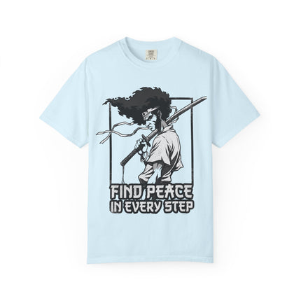 Afro samurai peace T-shirt