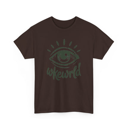 Eye Graphic Tee — 'Woke World' Retro Eye Illustration T‑Shirt