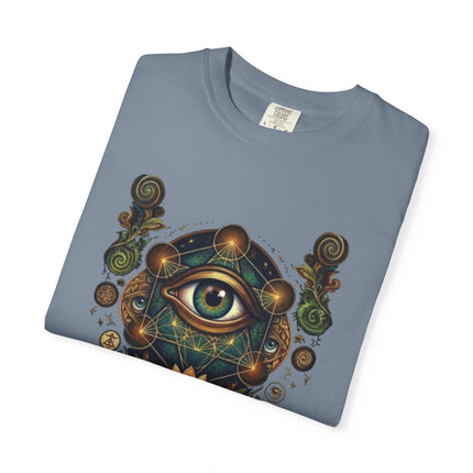 Geometric Eye Themed T-Shirt