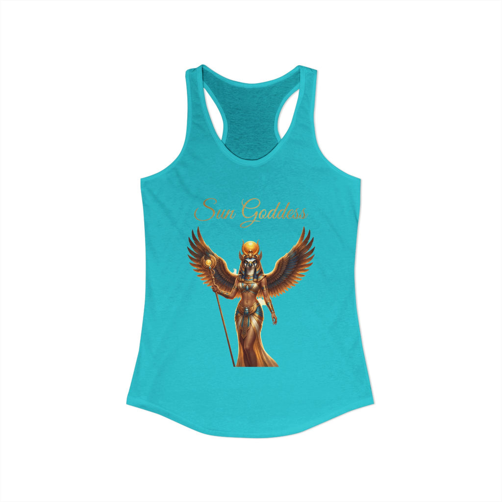 sun Goddess Racerback Tank