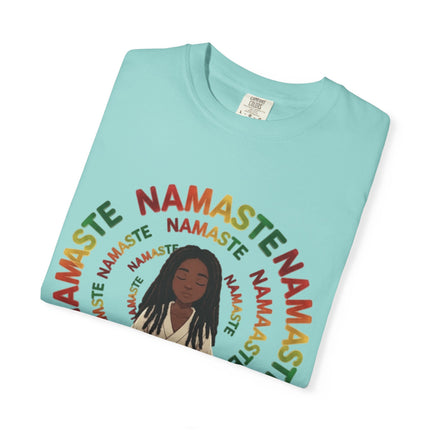 Namaste Meditation T-Shirt — Peaceful Yoga Graphic Tee