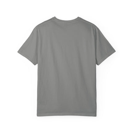 Praying Goat Art T-Shirt — Colorful Surreal Animal Portrait Tee