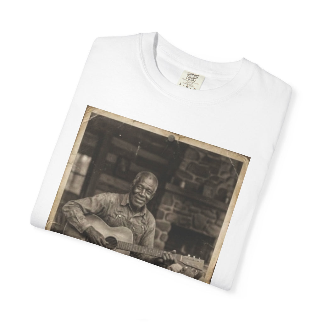 Rustic Guitar Themed T-Shirt
