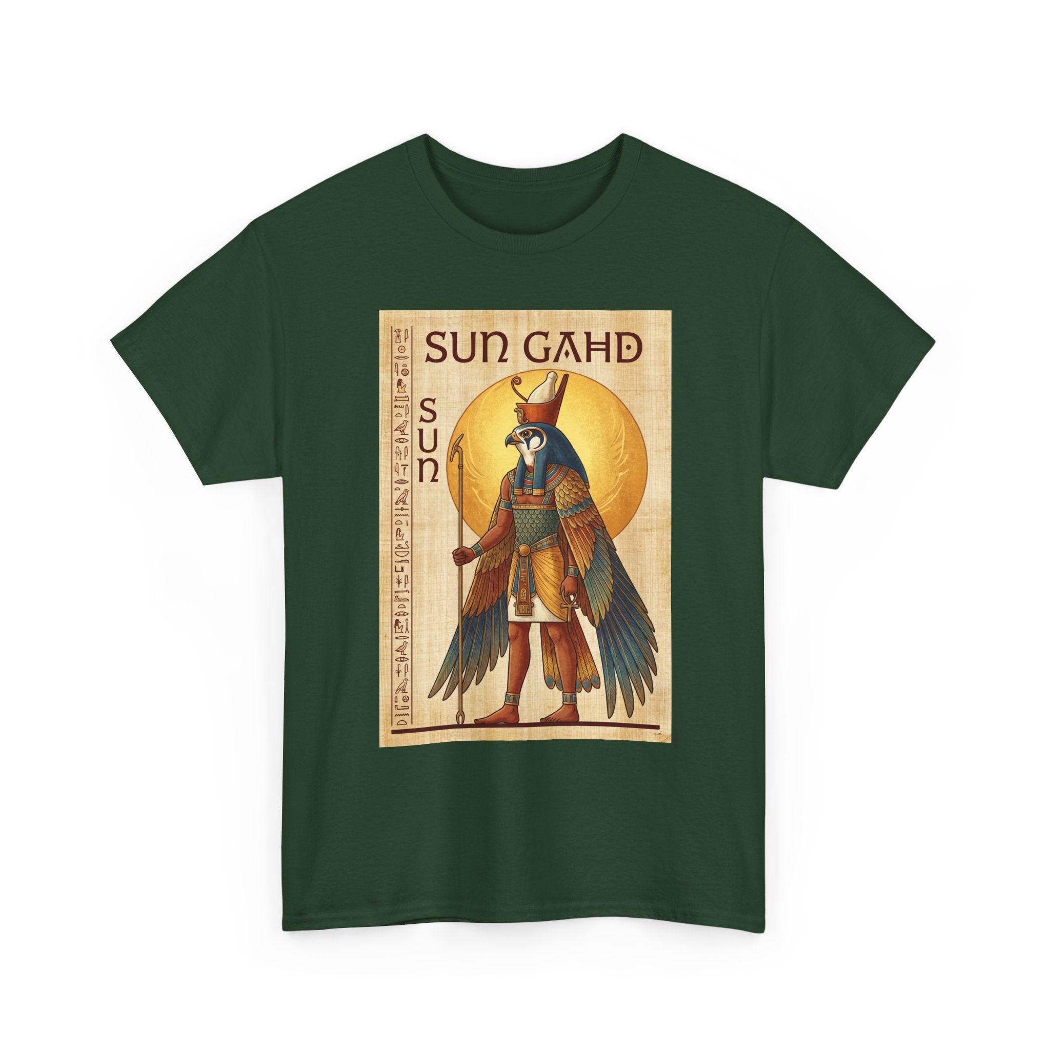 Sun God T-Shirt — Vintage Egyptian Ra Poster Tee