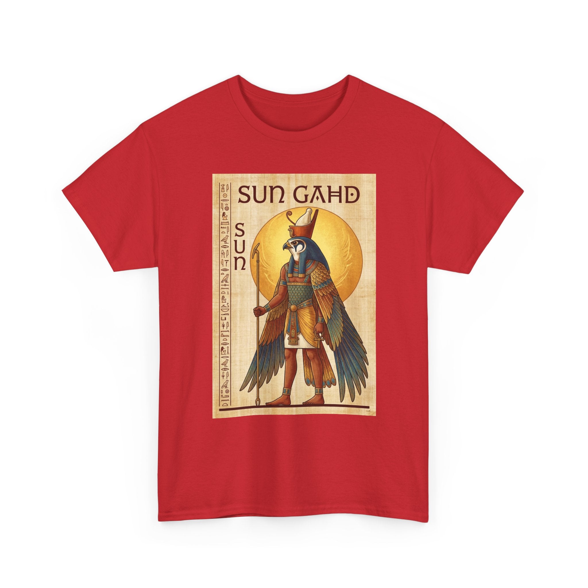 Sun God T-Shirt — Vintage Egyptian Ra Poster Tee