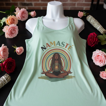 Mystic Meditation Vibes Women's Tank Top #1