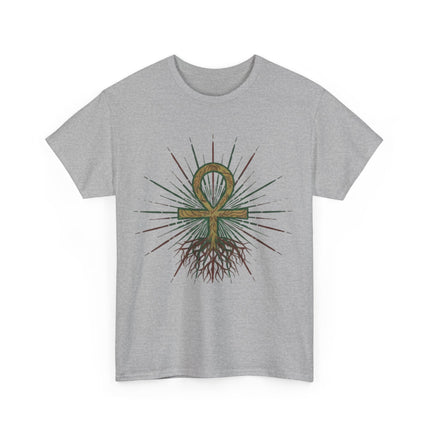 Root Chakra Grounded Ankh T-Shirt (Unisex)