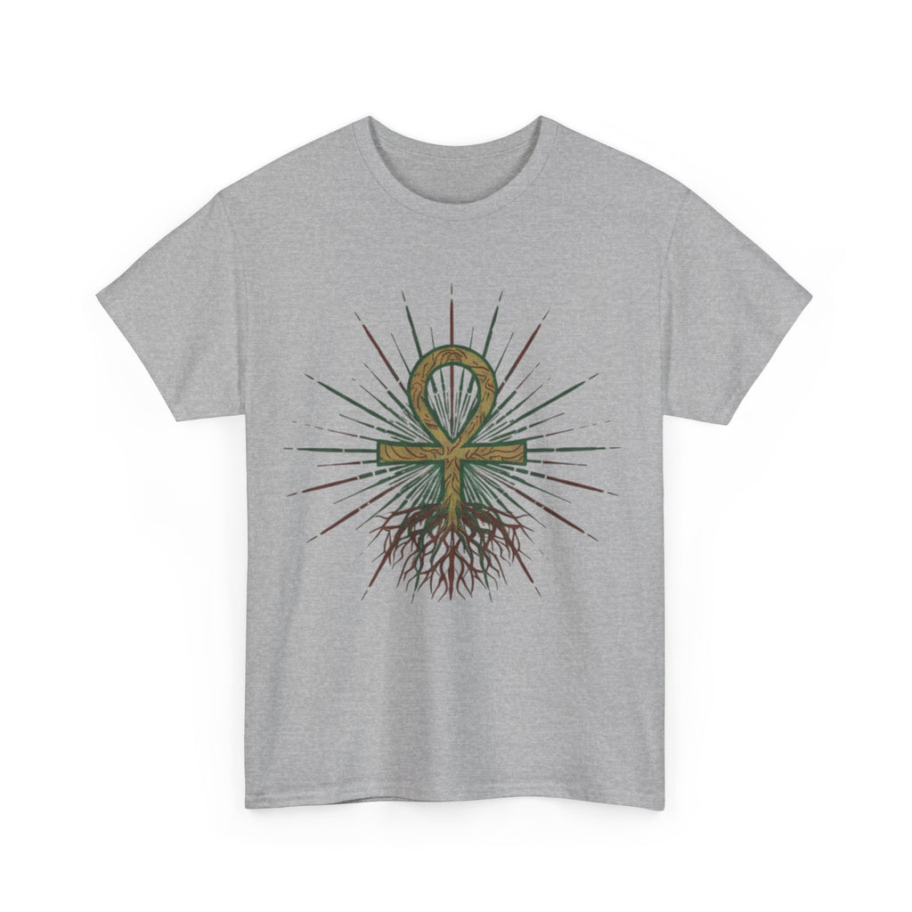 Root Chakra Grounded Ankh T-Shirt (Unisex)