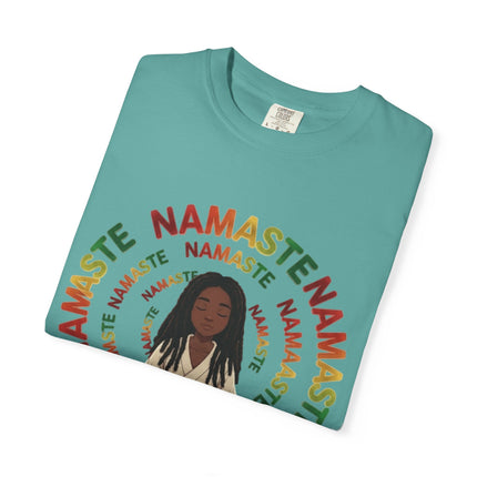 Namaste Meditation T-Shirt — Peaceful Yoga Graphic Tee
