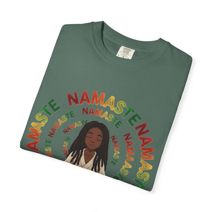 Namaste Meditation T-Shirt — Peaceful Yoga Graphic Tee