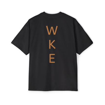 Wkewrld jersey Themed Oversized Tee — Graphic Money Face Men's Shirt