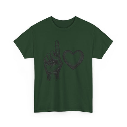 "1 love" Graphic T-Shirt