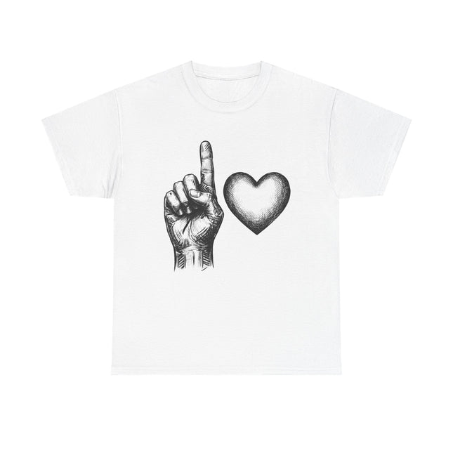 "1 love" Graphic T-Shirt