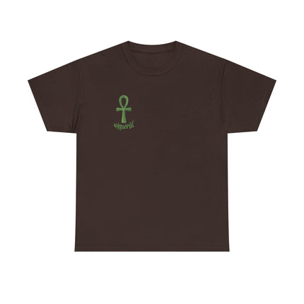 Rooted in Nile T-Shirt — Egyptian Ankh Plant Vibe Tee