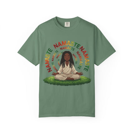 Namaste Meditation T-Shirt — Peaceful Yoga Graphic Tee