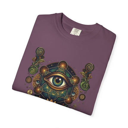 Geometric Eye Themed T-Shirt