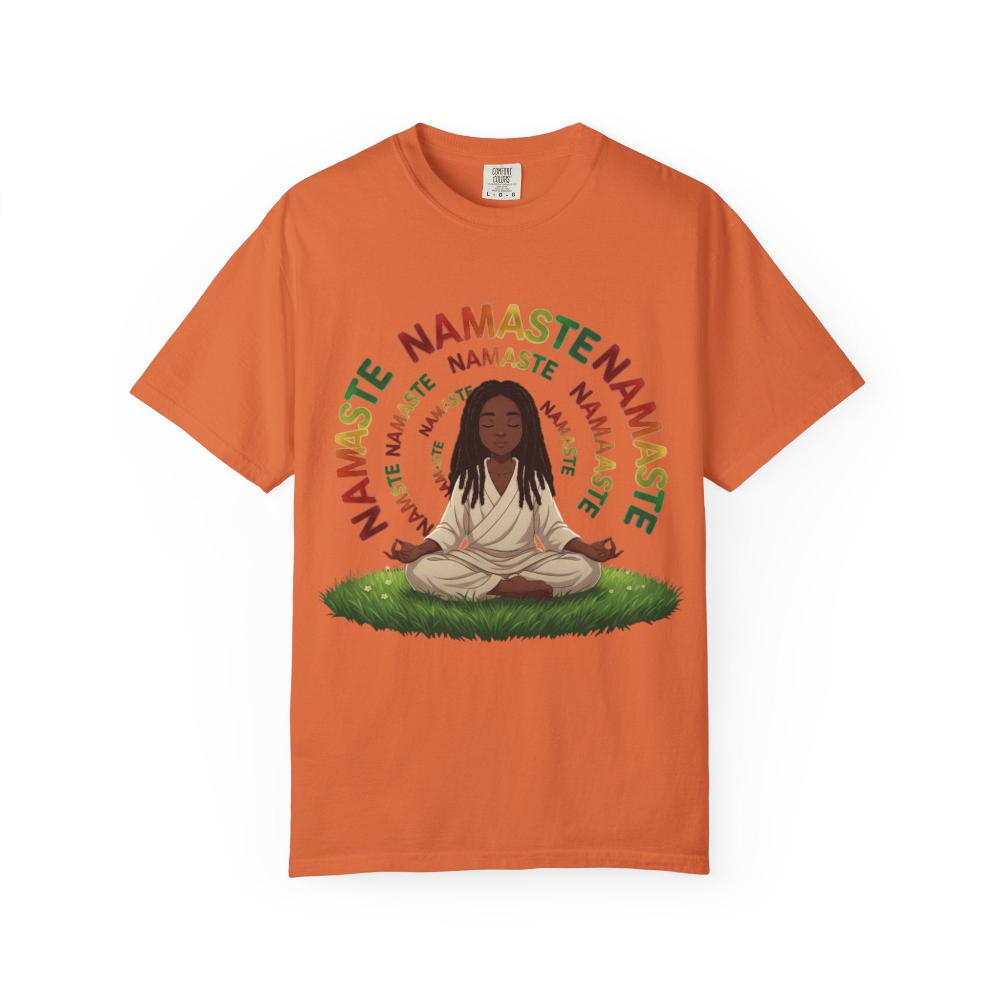 Namaste Meditation T-Shirt — Peaceful Yoga Graphic Tee