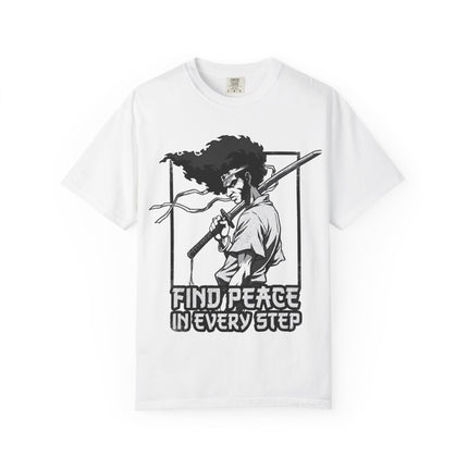 Afro samurai peace T-shirt