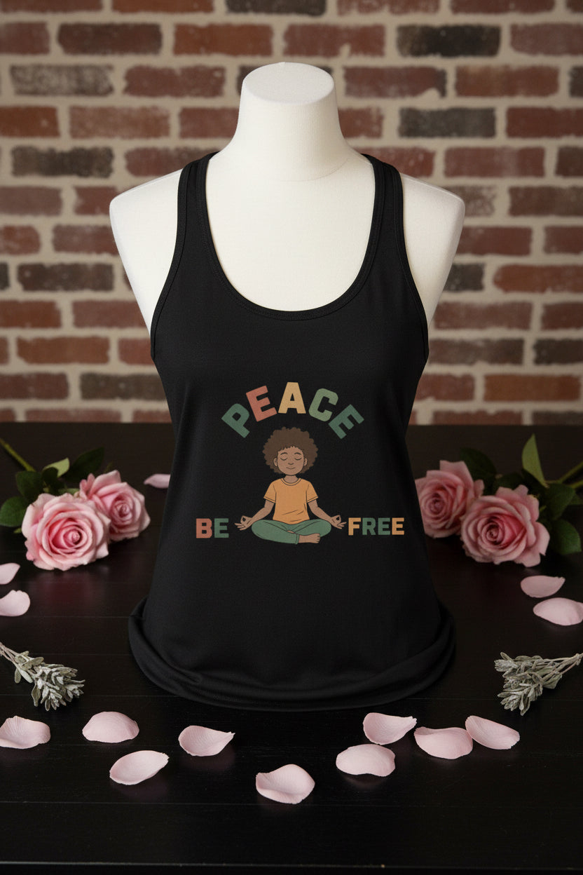 Enlightened Meditation Vibes Women's Tank Top #4