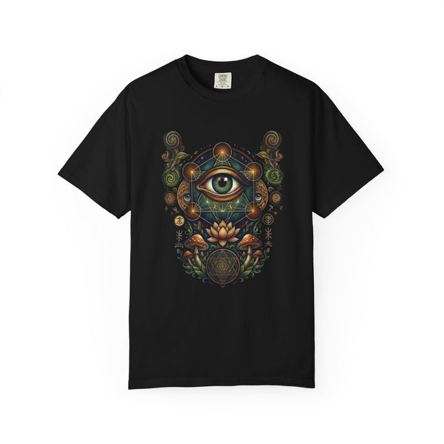 Geometric Eye Themed T-Shirt