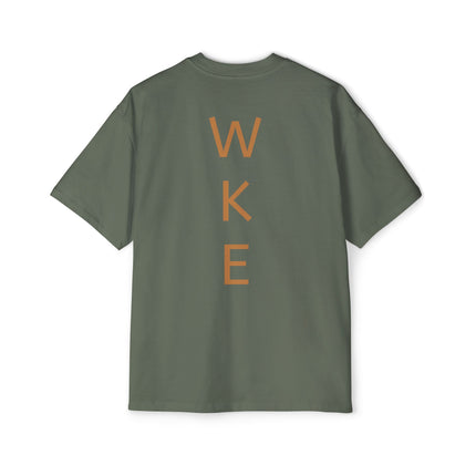 Wkewrld jersey Themed Oversized Tee — Graphic Money Face Men's Shirt