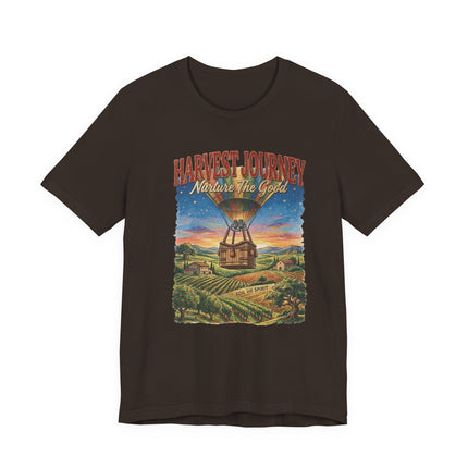 Harvest Journey Tee — 'Nourish the Soul' Vintage Farmhouse Graphic Shirt
