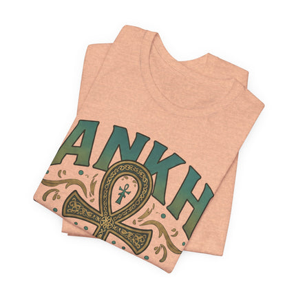 Unisex Ankh Wkewrld Short Sleeve Tee