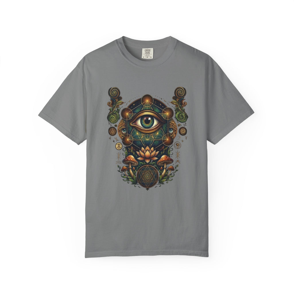 Geometric Eye Themed T-Shirt