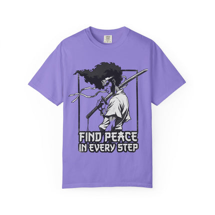 Afro samurai peace T-shirt