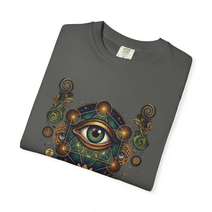 Geometric Eye Themed T-Shirt