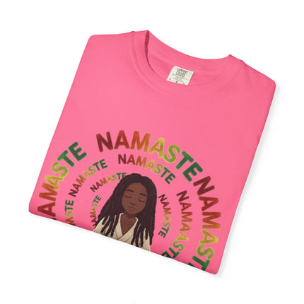 Namaste Meditation T-Shirt — Peaceful Yoga Graphic Tee