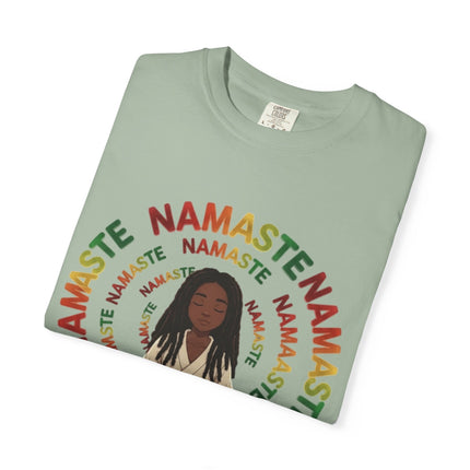 Namaste Meditation T-Shirt — Peaceful Yoga Graphic Tee