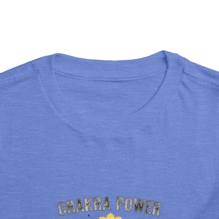 Chakra Power Toddler Tee — Colorful Kids Chakra Energy Shirt