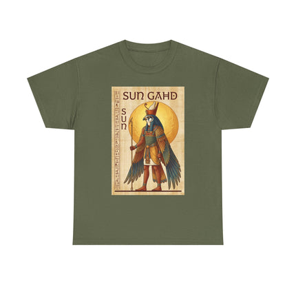 Sun God T-Shirt — Vintage Egyptian Ra Poster Tee