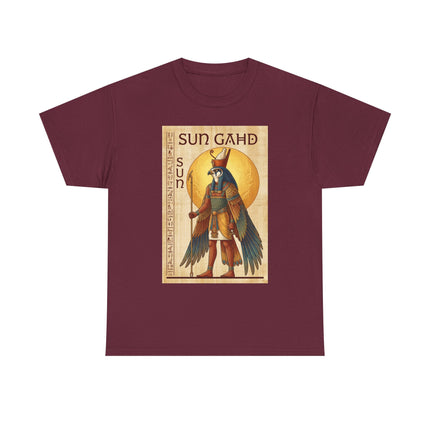 Sun God T-Shirt — Vintage Egyptian Ra Poster Tee