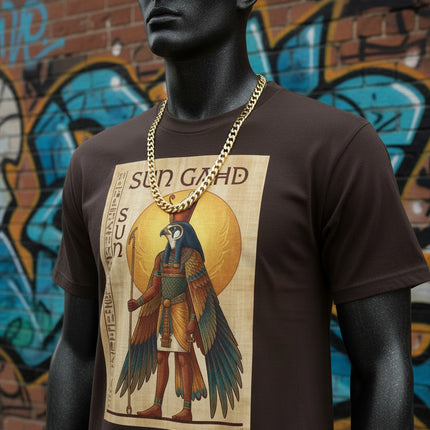 Sun God T-Shirt — Vintage Egyptian Ra Poster Tee