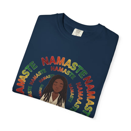 Namaste Meditation T-Shirt — Peaceful Yoga Graphic Tee