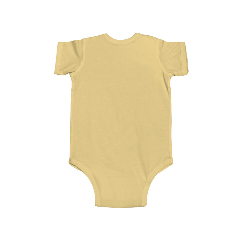 God Made Infant Bodysuit – Gold Sun Faith Baby Onesie
