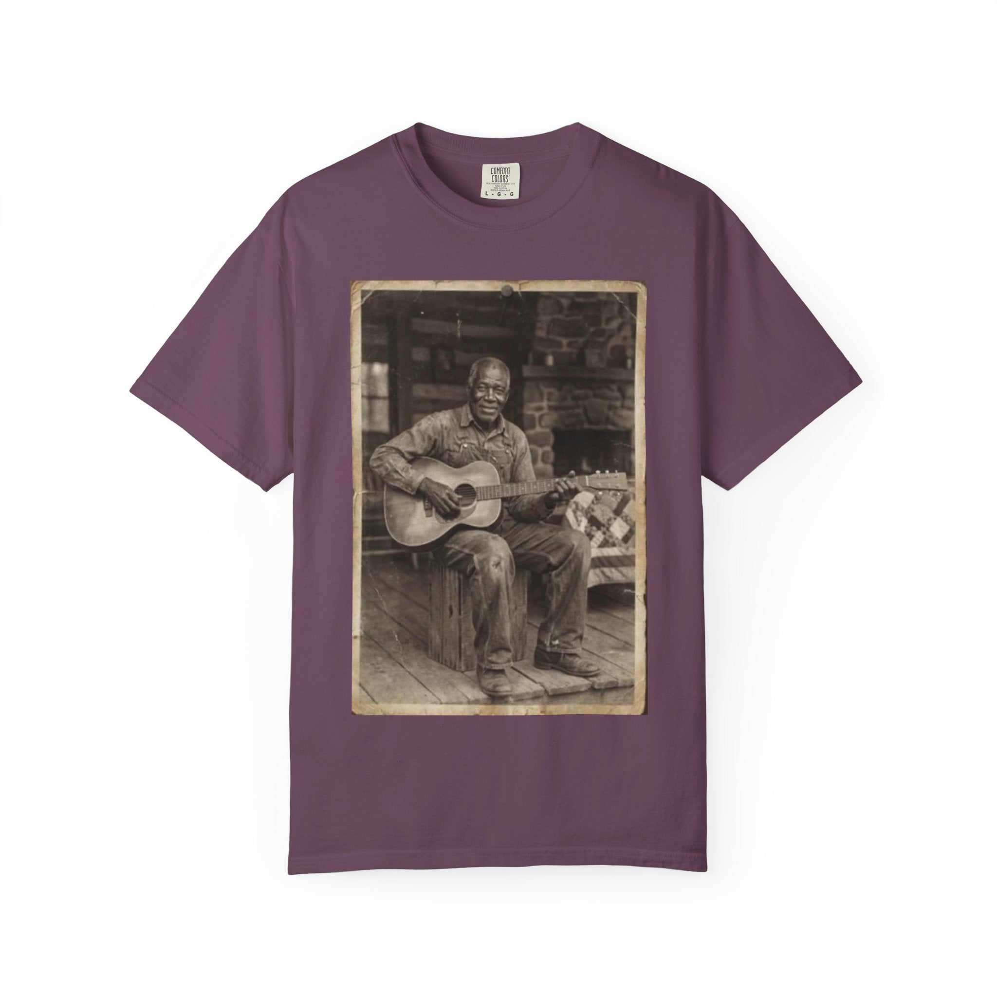 Rustic Guitar Themed T-Shirt