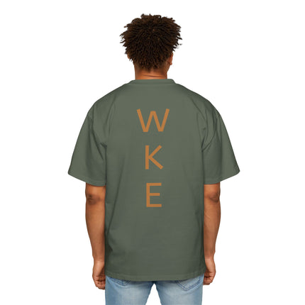 Wkewrld jersey Themed Oversized Tee — Graphic Money Face Men's Shirt